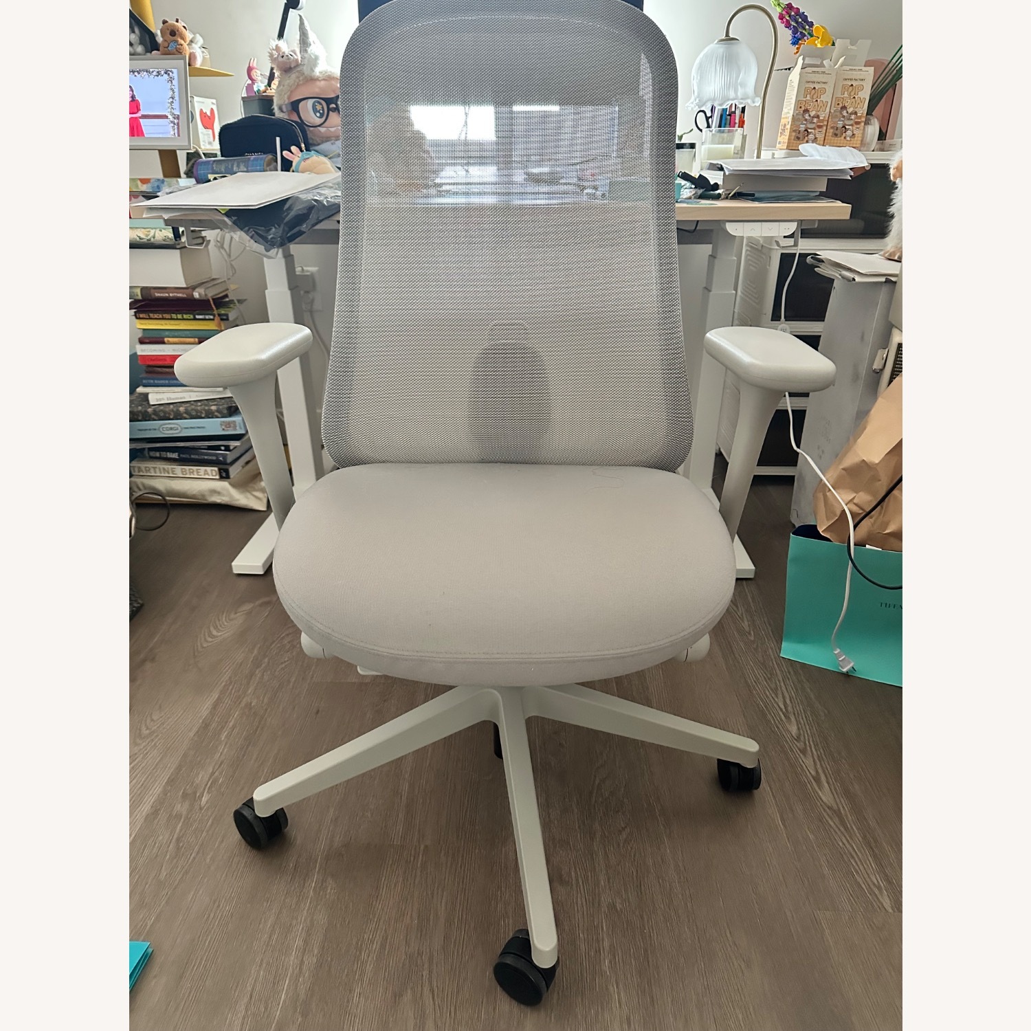 Herman Miller Verus Light Gray Office Chair - image-1