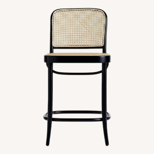 Used Josef Hoffmann Furniture Black Wood Stools for sale on AptDeco