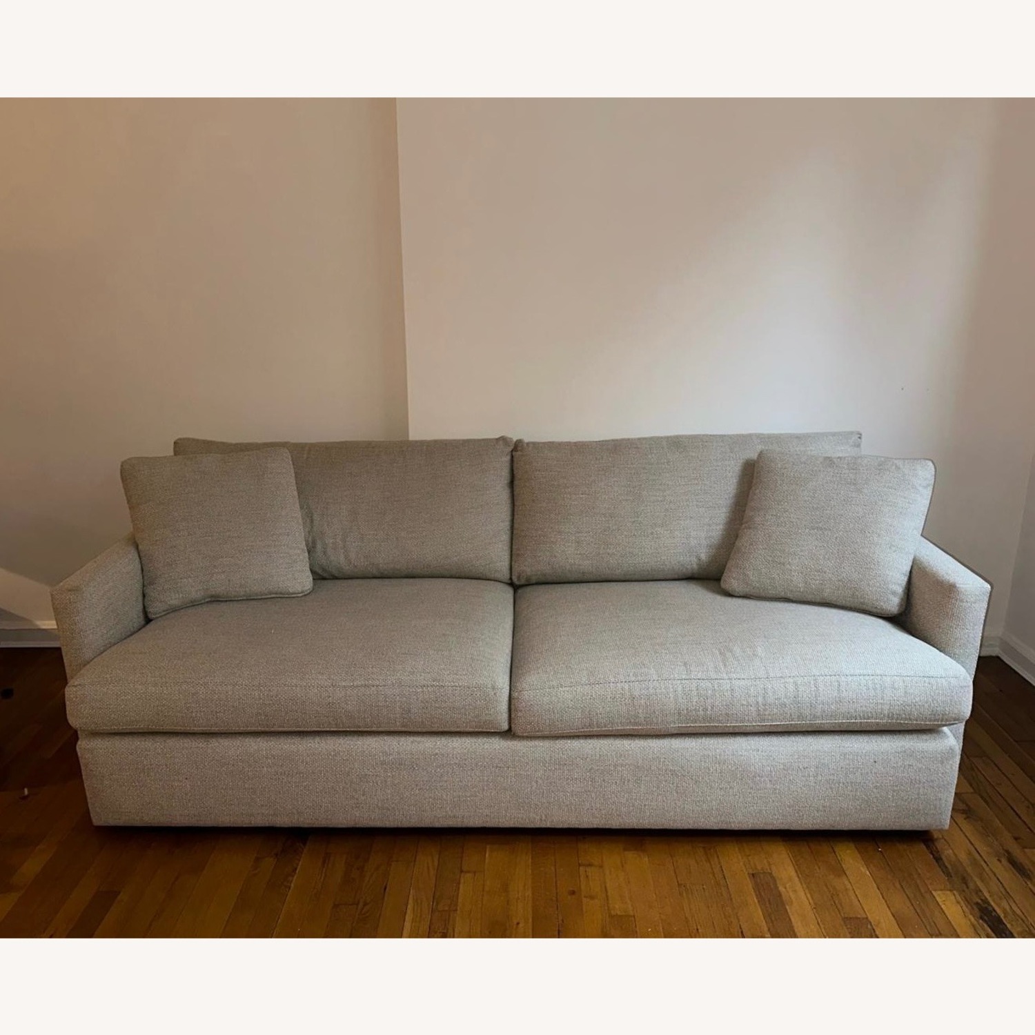 Crate & Barrel Lounge Fabric 2 Seater Sofa - image-1