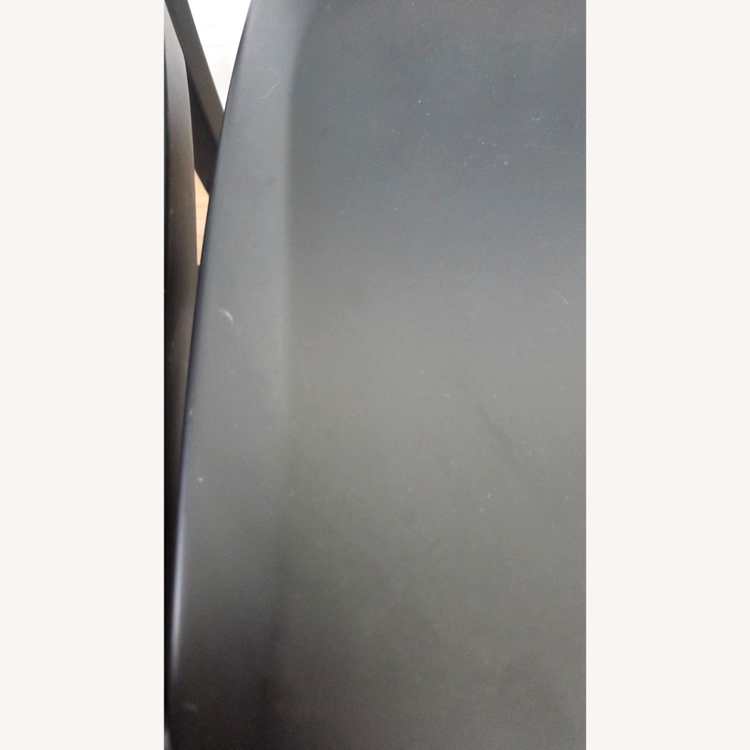 Crate & Barrel Black Aluminum Delta Matte Dining Chairs, Set of 6 - image-5