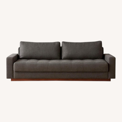 Used CB2 Claremont Dark Grey Sleeper Sofa Queen for sale on AptDeco