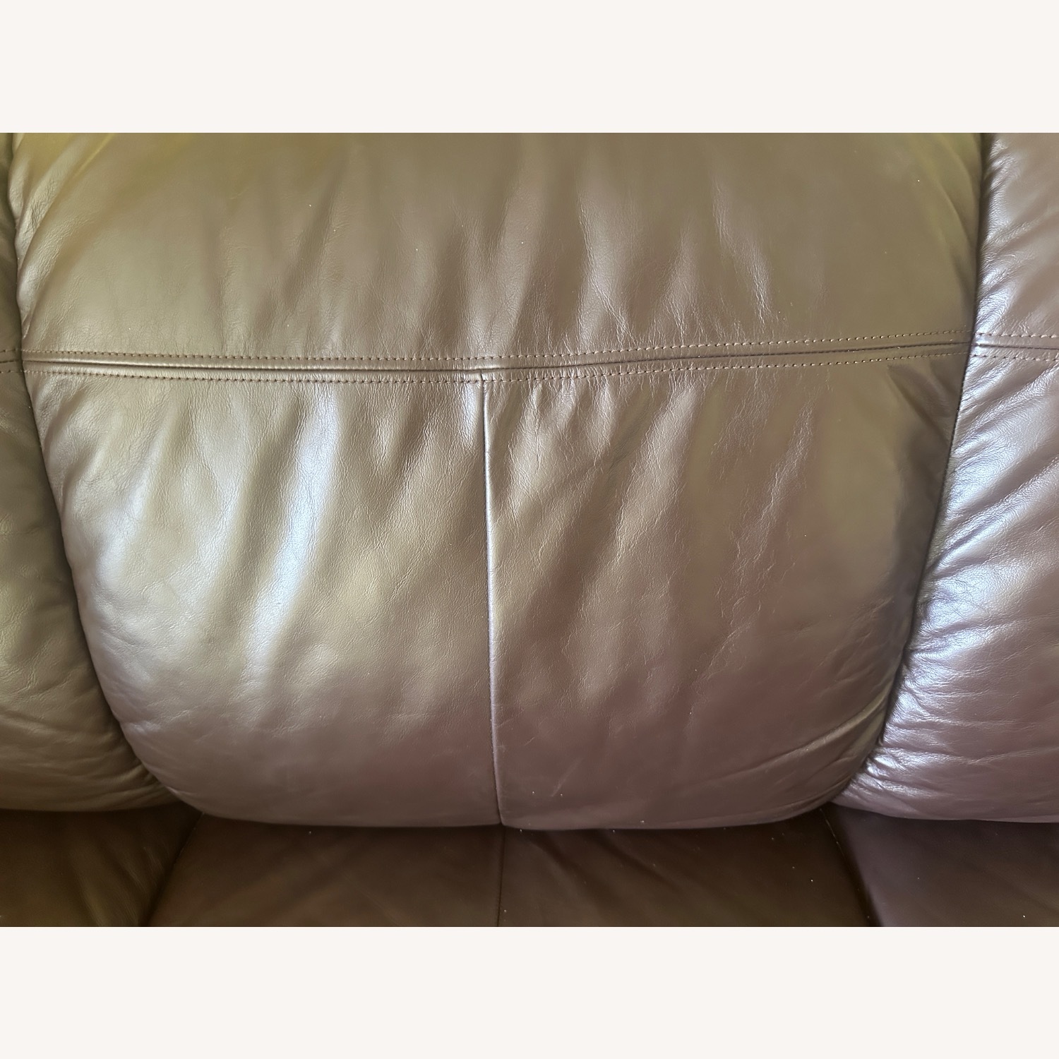 IKEA TIMSFORS Dark Brown Leather 3+ Seater Sofa - image-4