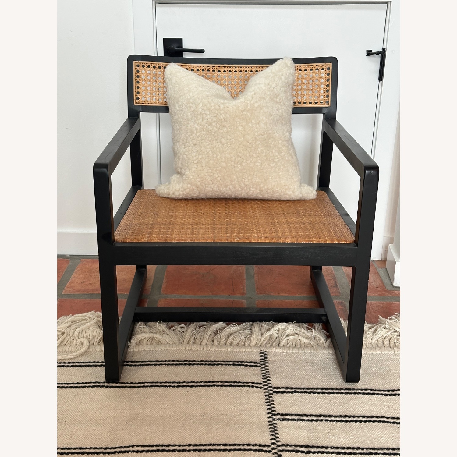 Lula Black Accent Cane Chairs - image-7