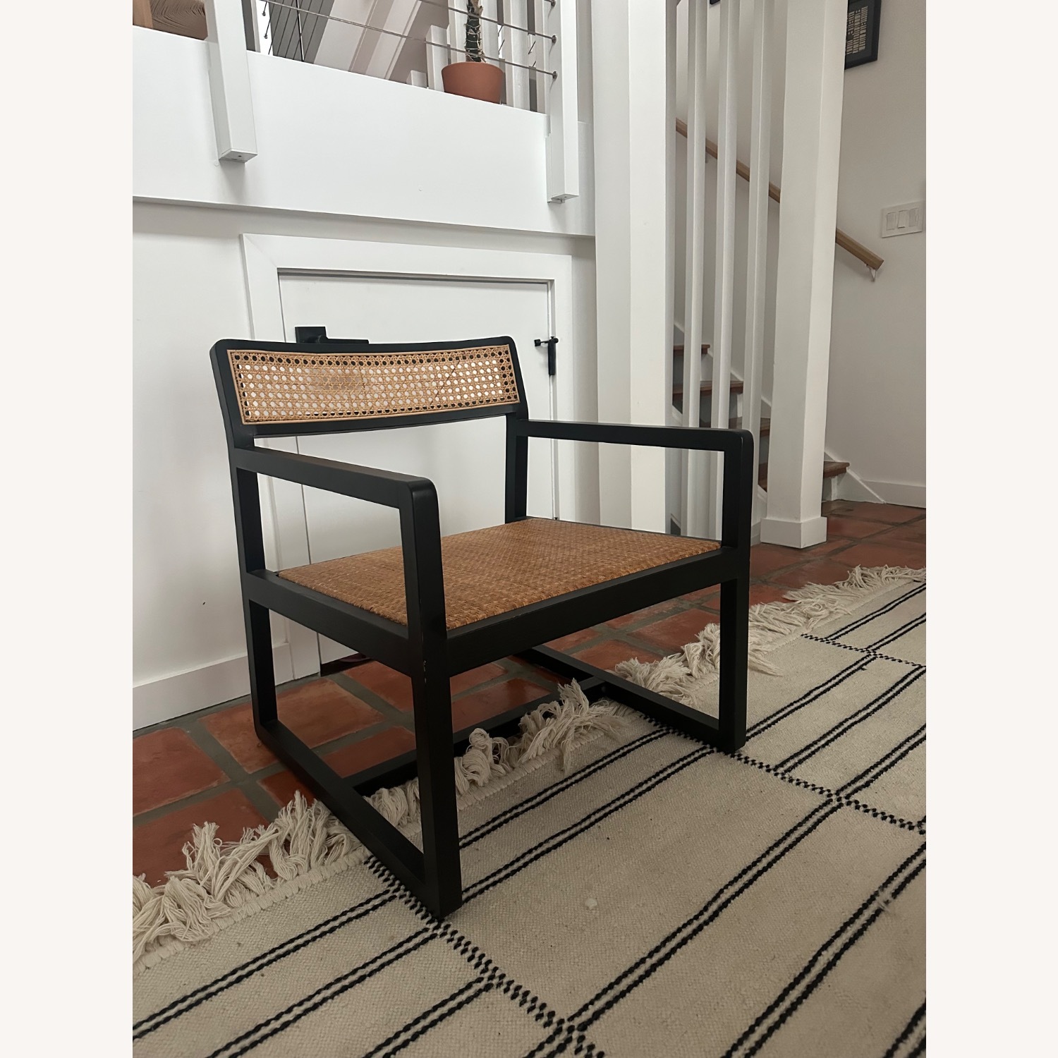 Lula Black Accent Cane Chairs - image-4