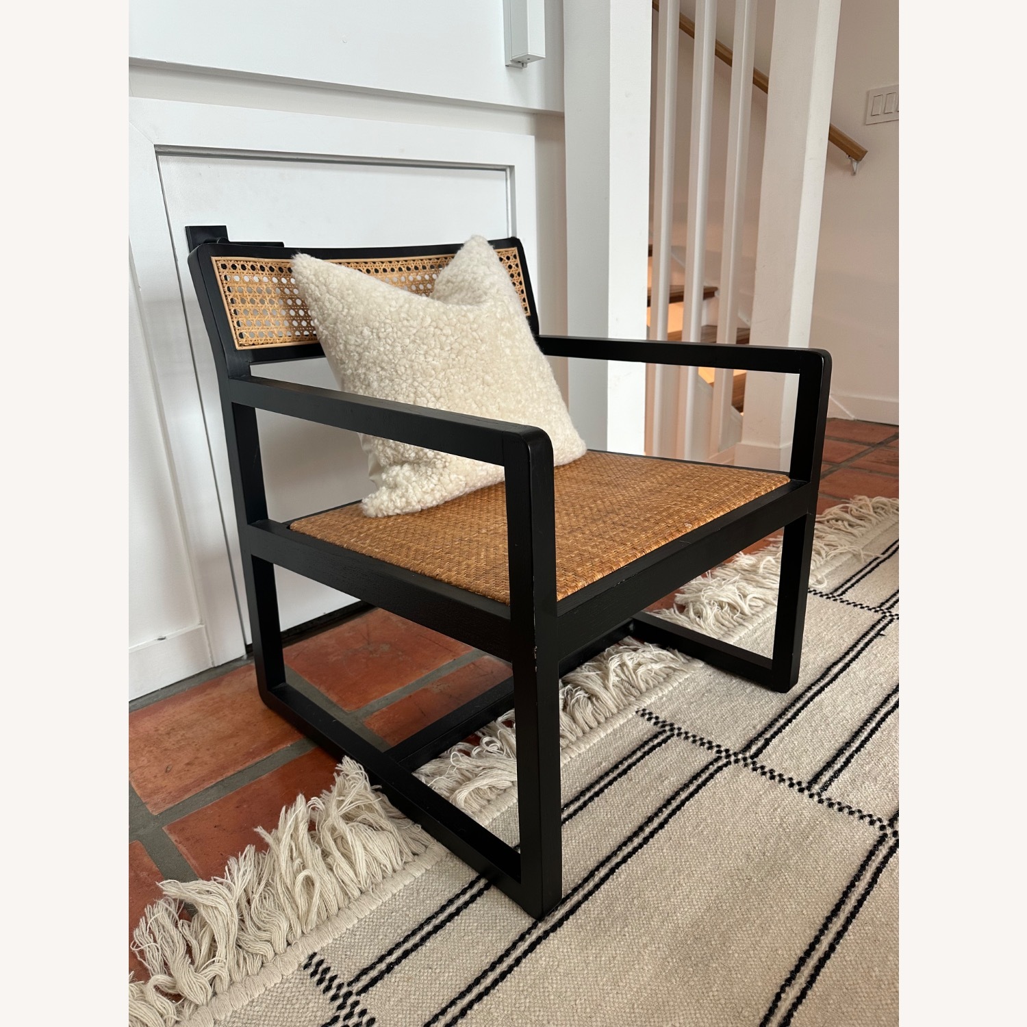 Lula Black Accent Cane Chairs - image-5