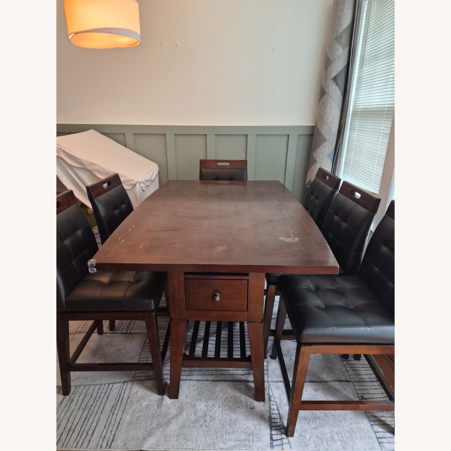 Raymour & Flanigan Danfield Collection Dining Set - image-1