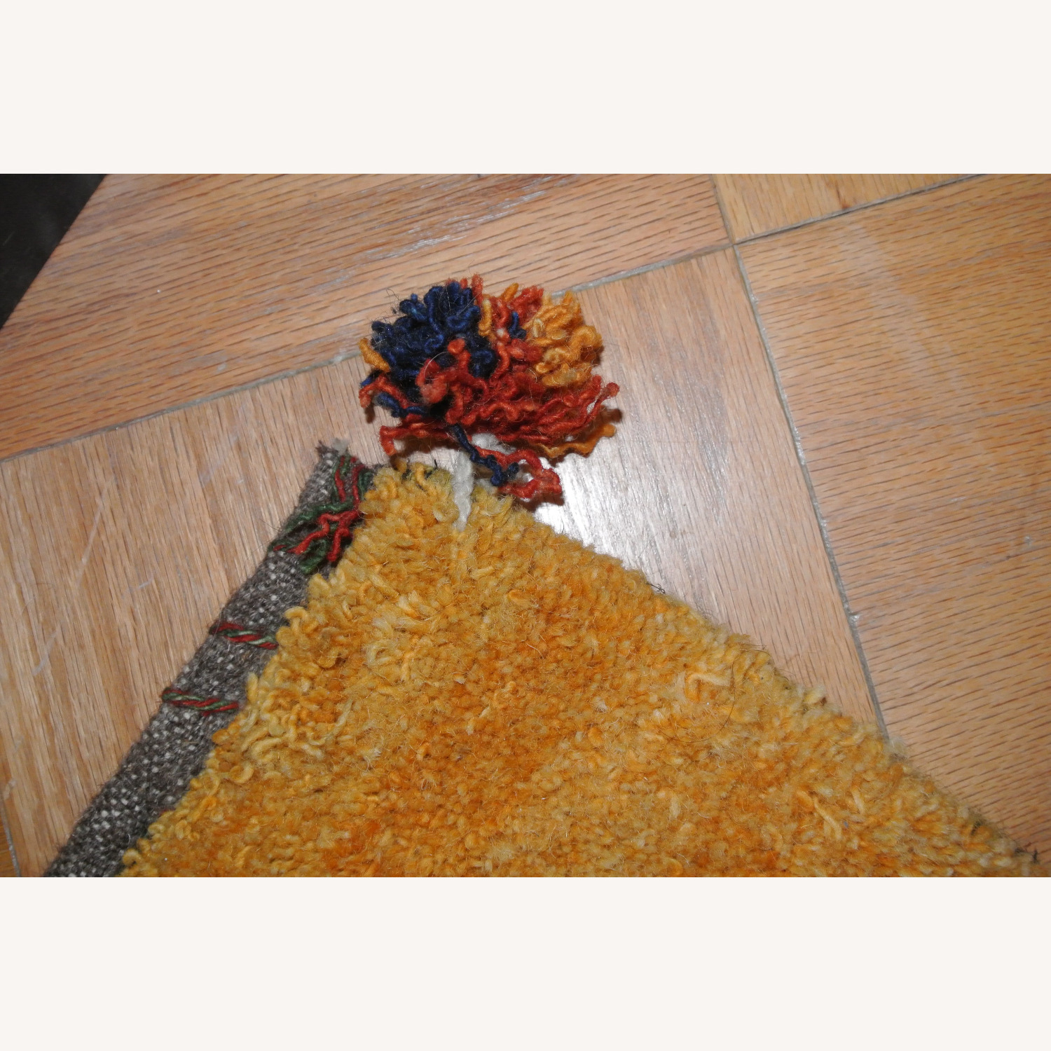 Brink & Campman Yellow Wool Area Rug 8.5' x 11.4' - image-2