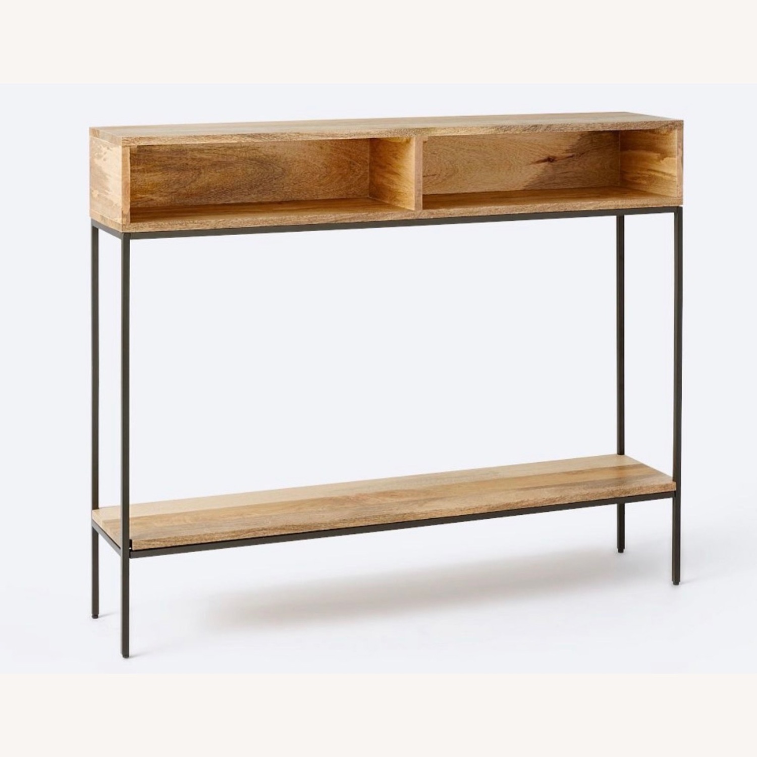 West Elm Skinny Console Industrial Storage - image-6