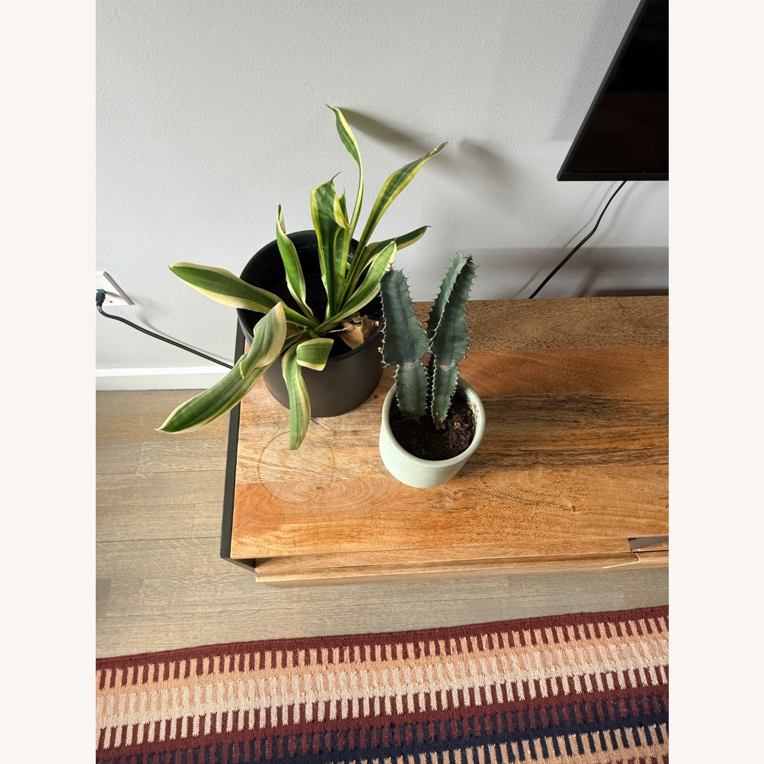 West Elm Industrial Storage Wood Media Storage - image-4