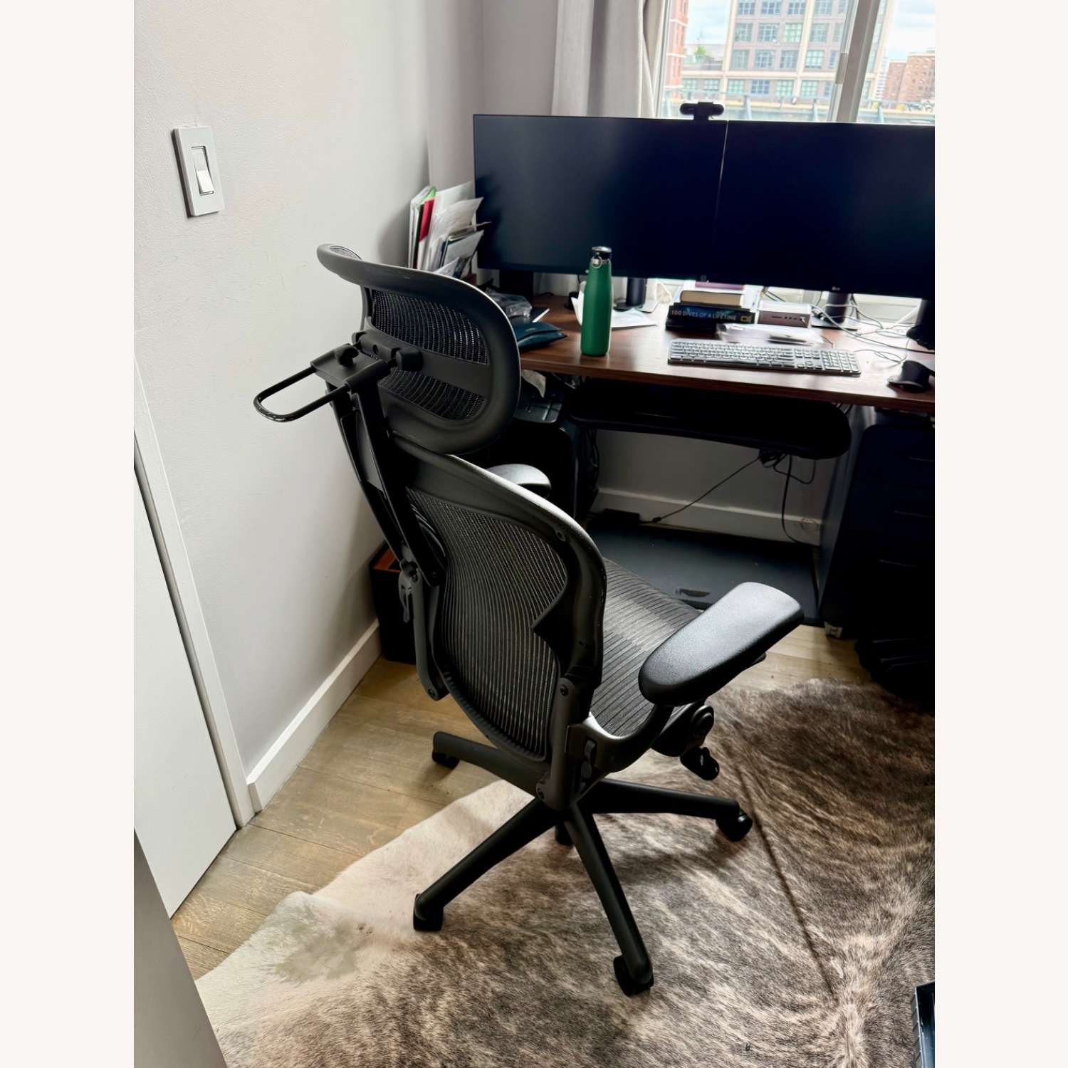 Herman Miller Aeron Chair with Headrest  - image-2