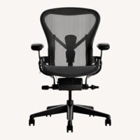 Herman Miller Aeron Chair with Headrest 