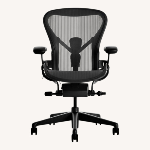 Used Herman Miller Aeron Chair with Headrest  for sale on AptDeco