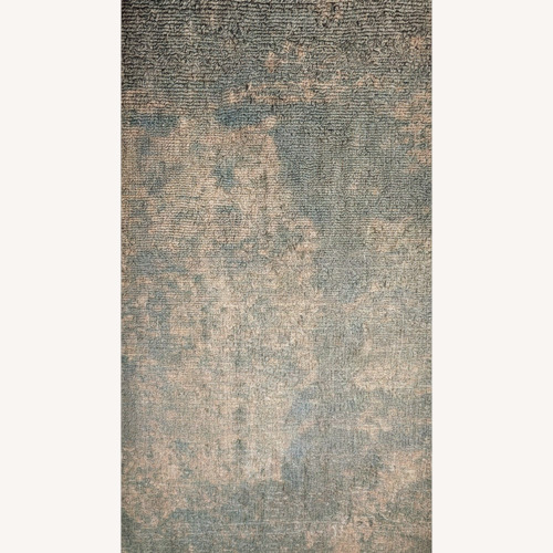 Used Pottery Barn Barret Printed Wool Area Rug 8' x 10' for sale on AptDeco