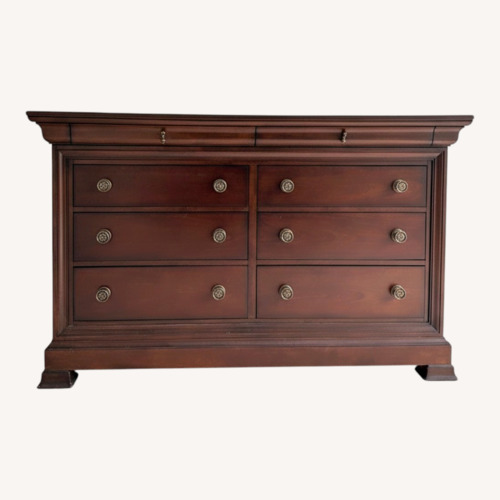 Used Dark Brown Wood Dresser for sale on AptDeco
