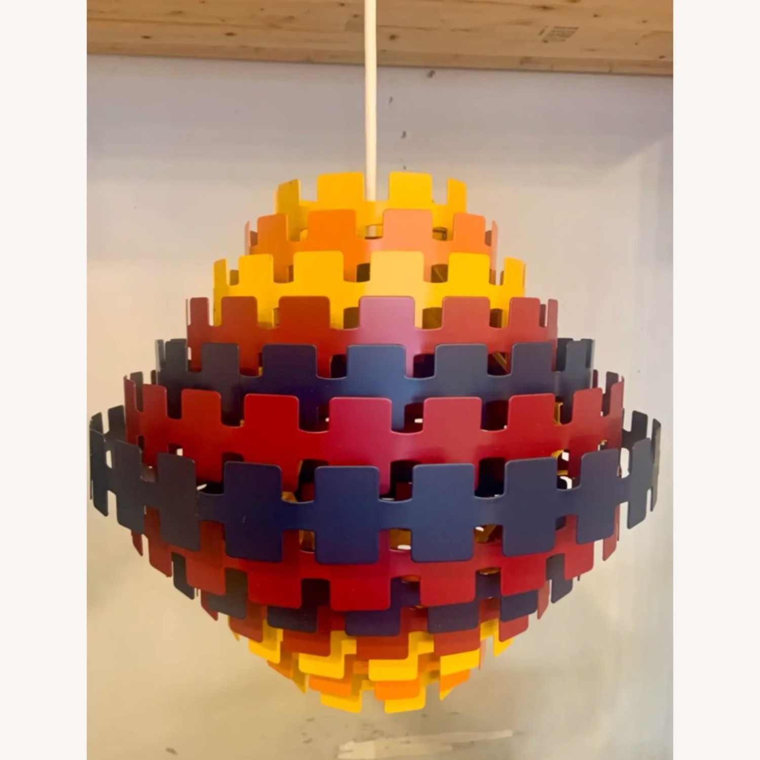 1970's Pendant Lamp - image-3
