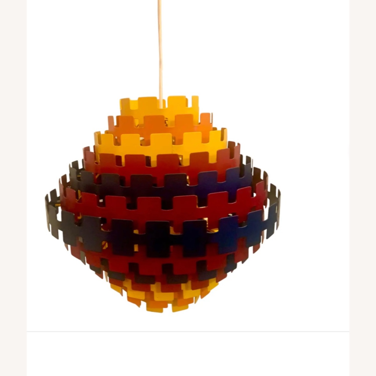 1970's Pendant Lamp - image-4