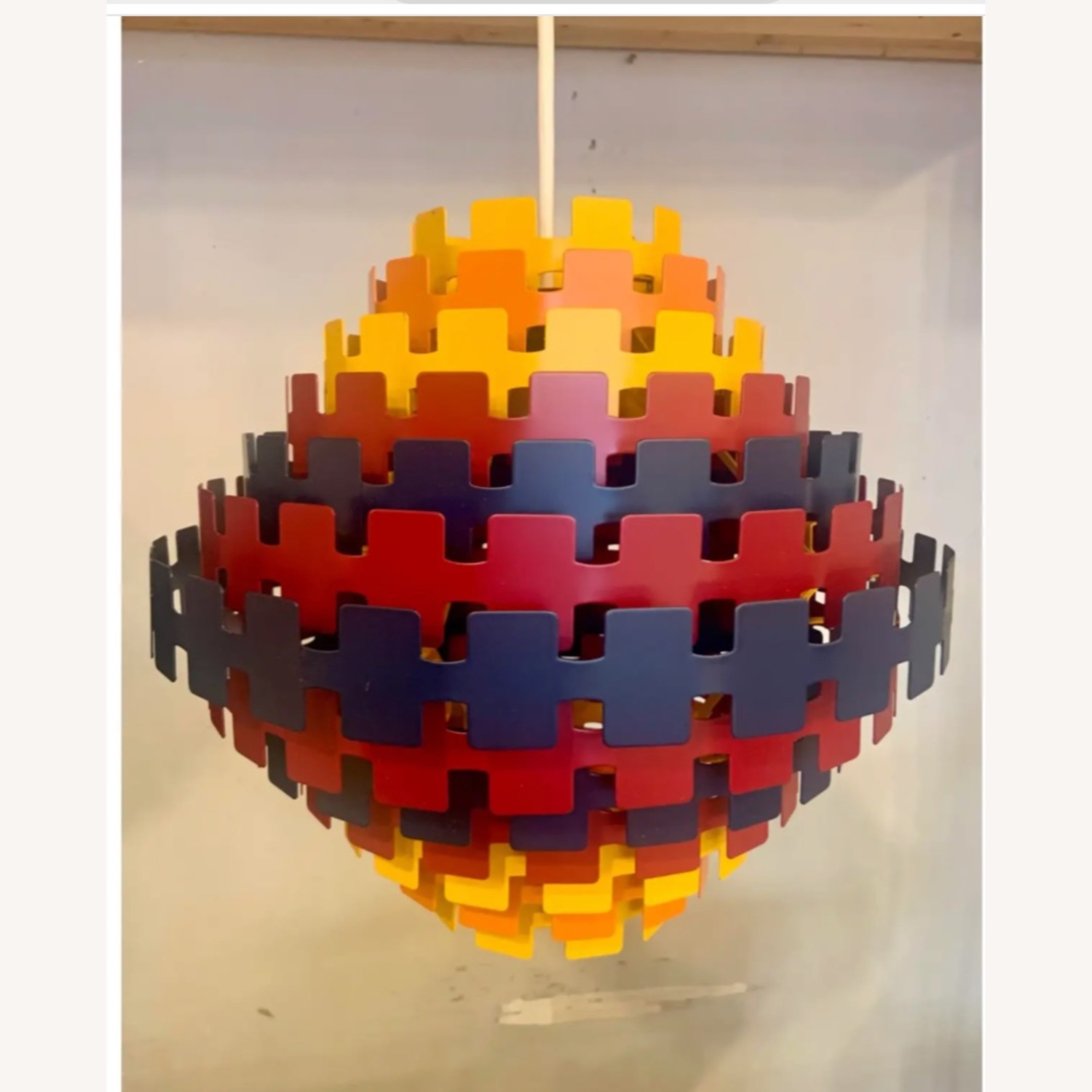 1970's Pendant Lamp - image-2