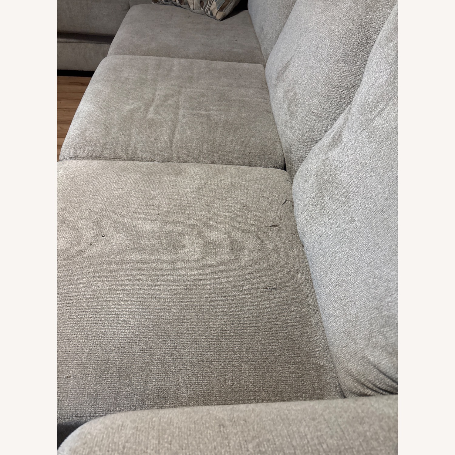 Ashley Natural Fabric 2 Piece Sectional - image-4