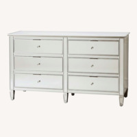 Pottery Barn Park Extra Wide Mirrored Dresser