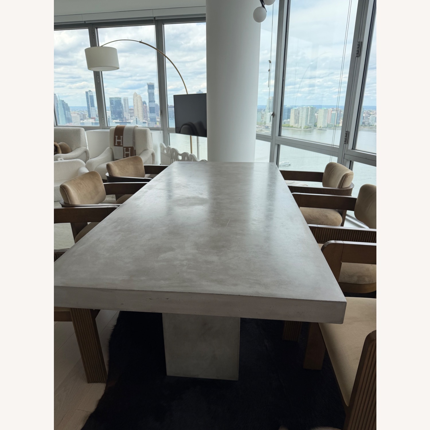 CB2 Fuze Dining Table + Bench - image-2
