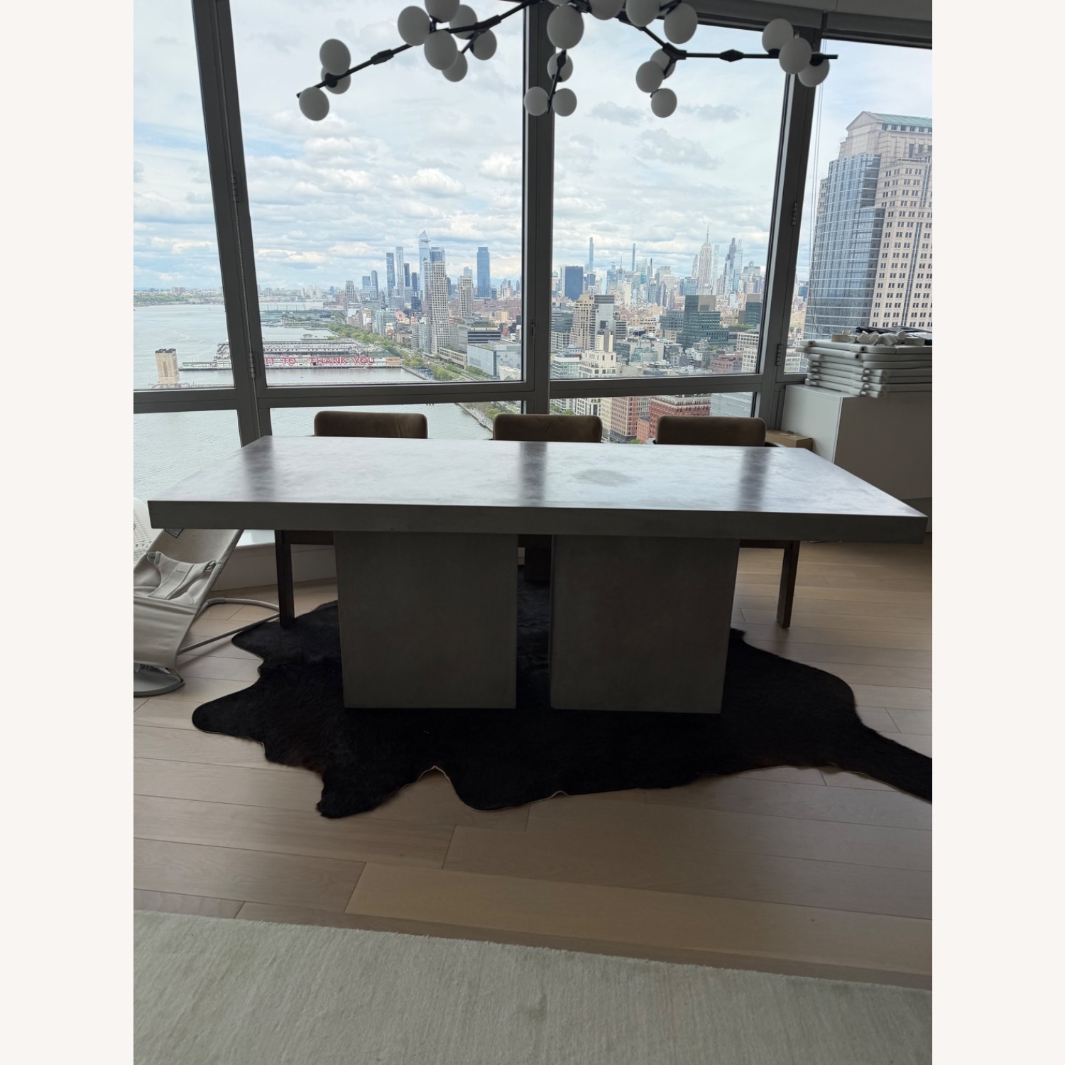 CB2 Fuze Dining Table + Bench - image-1