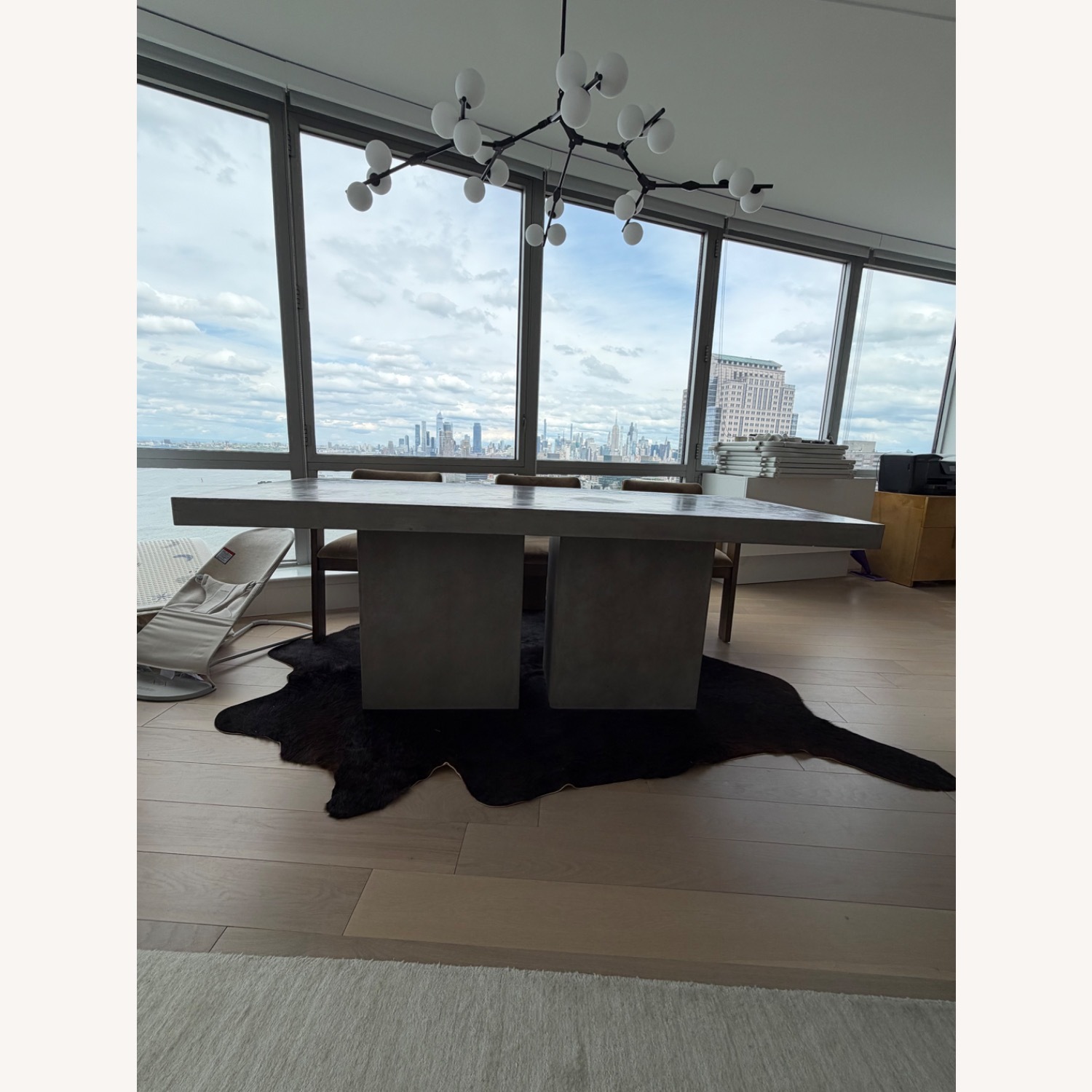 CB2 Fuze Dining Table + Bench - image-3