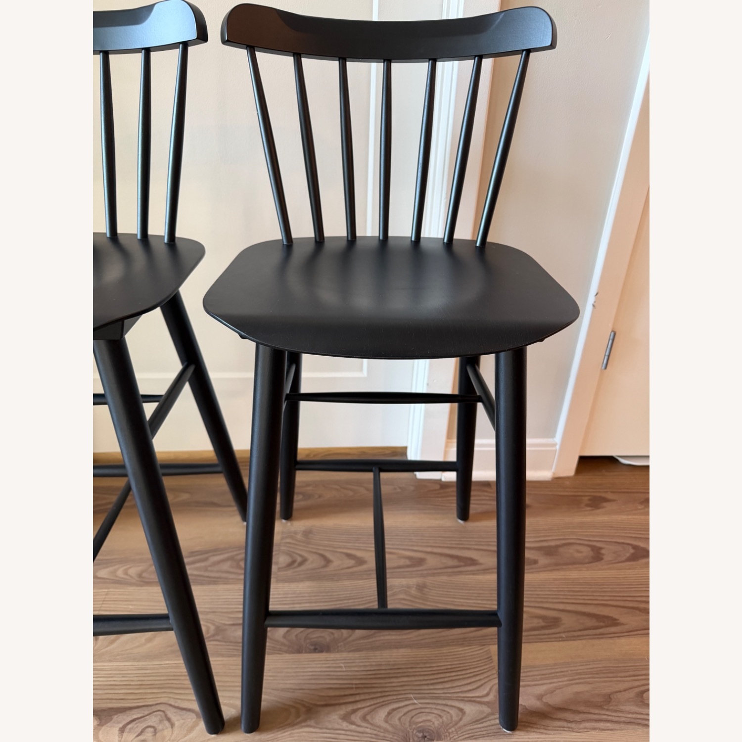 Ton Black Salt Stools Set of 2 - image-4