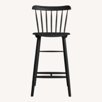 Ton Black Salt Stools Set of 2