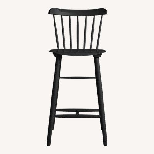 Used Ton Black Salt Stools Set of 2 for sale on AptDeco