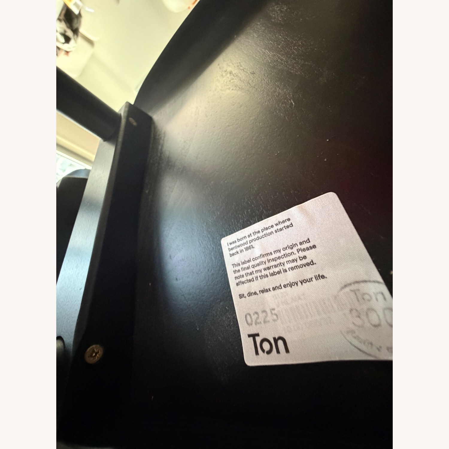 Ton Black Salt Stools Set of 2 - image-3