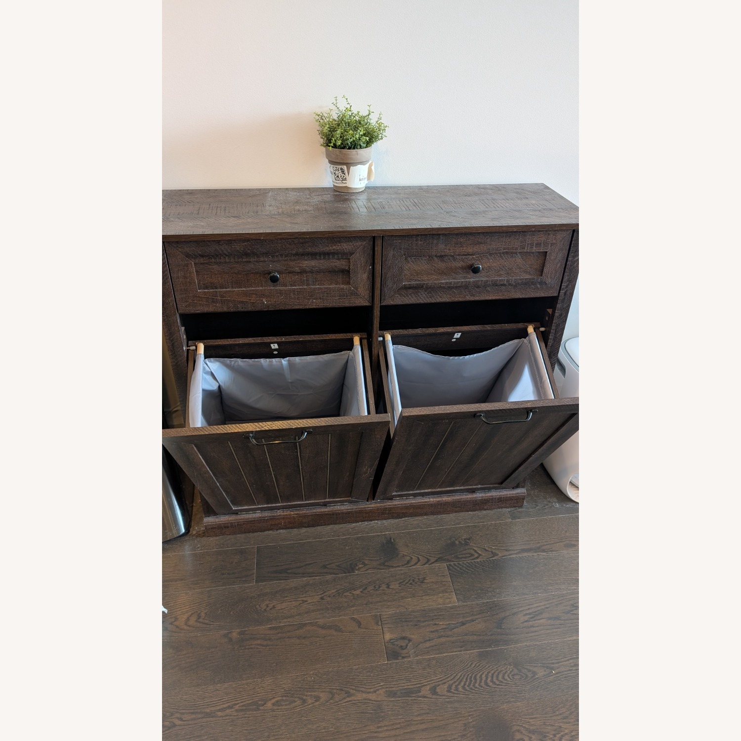 Ifget Double Tilt Out Trash Cabinet Chest - image-2