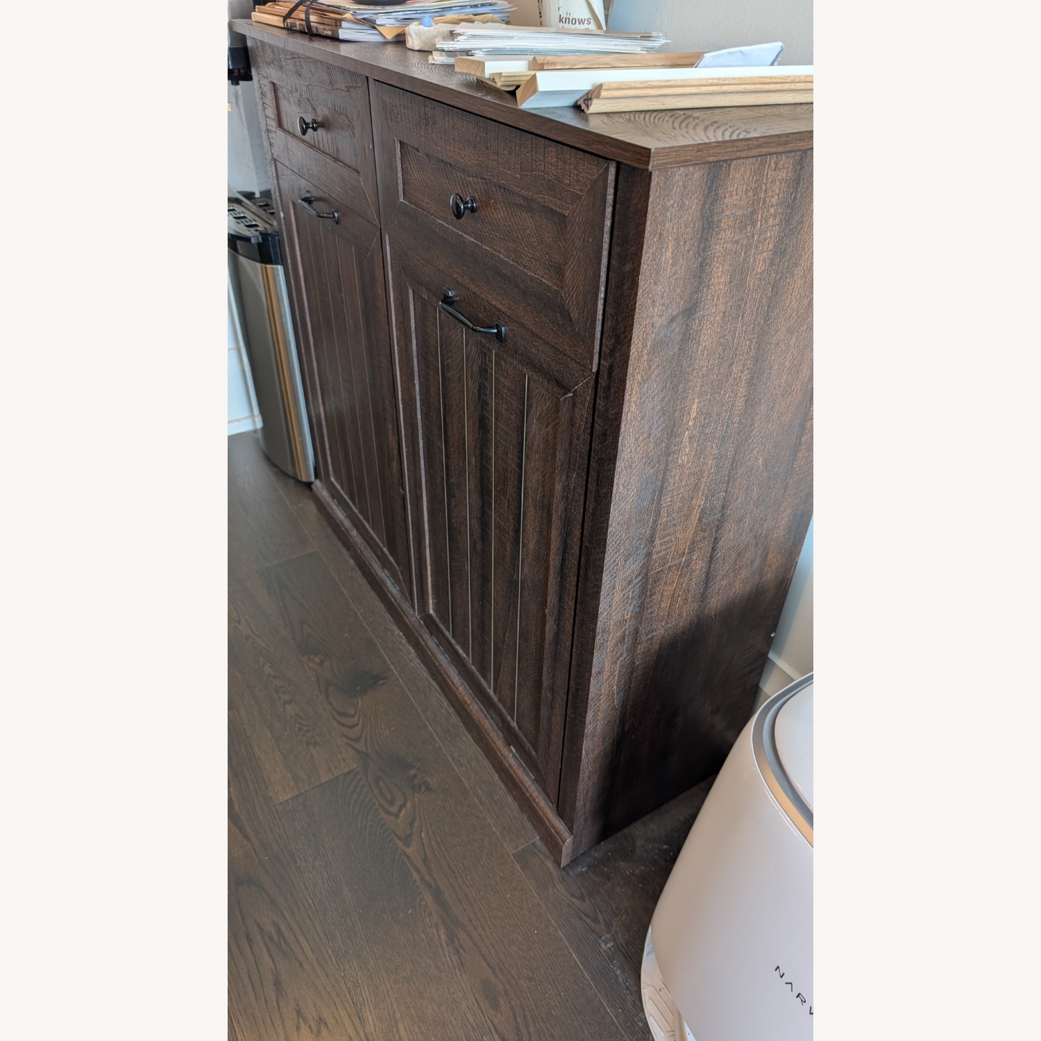 Ifget Double Tilt Out Trash Cabinet Chest - image-3