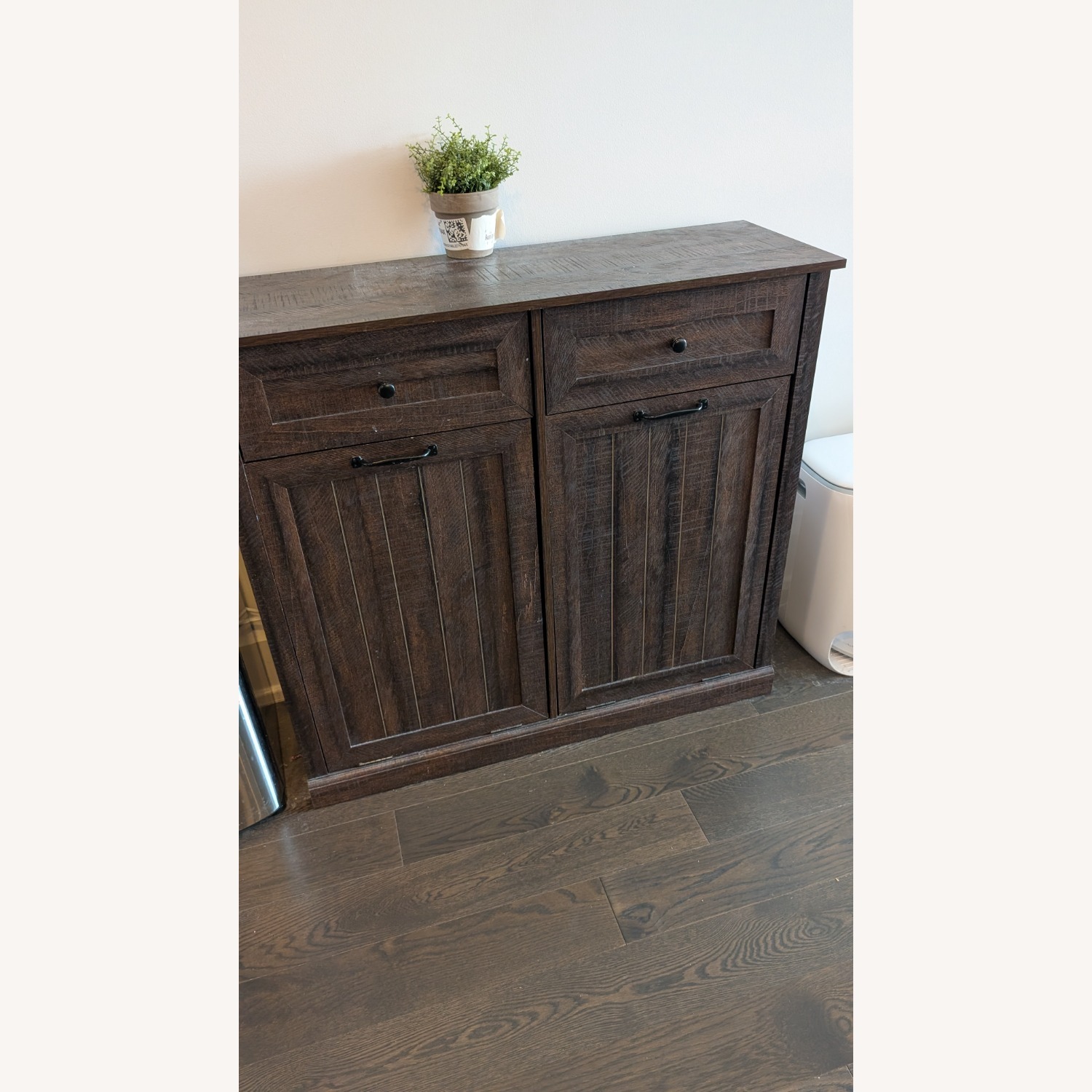 Ifget Double Tilt Out Trash Cabinet Chest - image-1