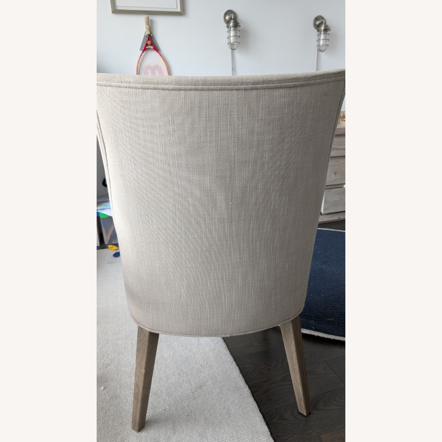 Restoration Hardware Ella Fabric Dining Side Chair - image-3