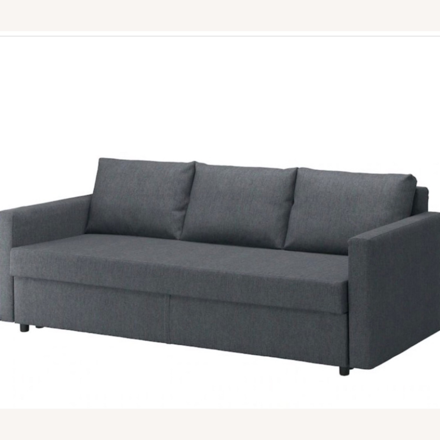 IKEA FRIHETEN Dark Gray Fabric Sleeper Sofa - image-3