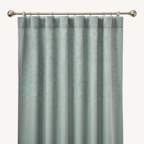 Used Pottery Barn Belgian Flax Linen Curtain Curtains for sale on AptDeco