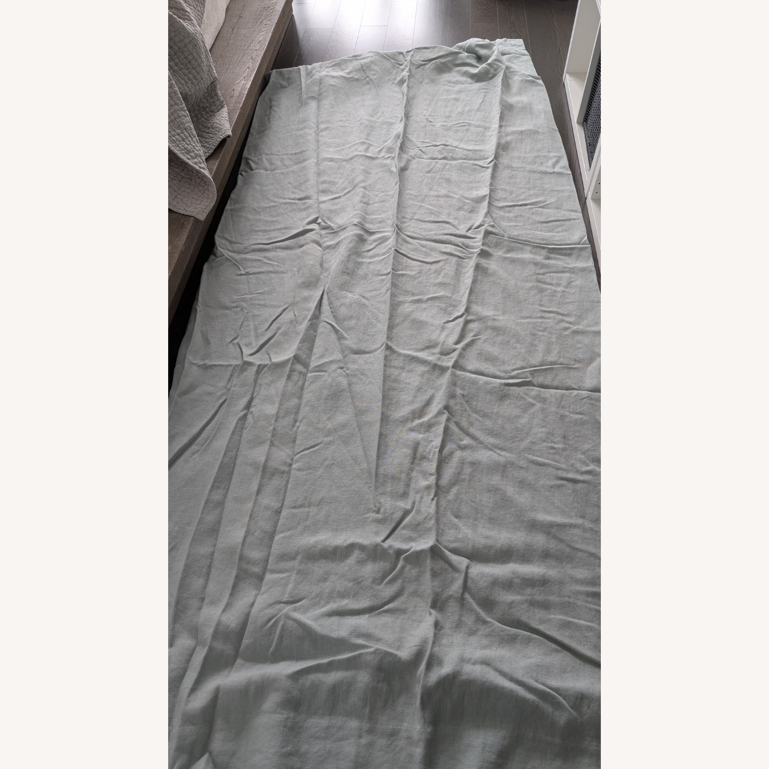 Pottery Barn Belgian Flax Linen Curtain Curtains - image-1