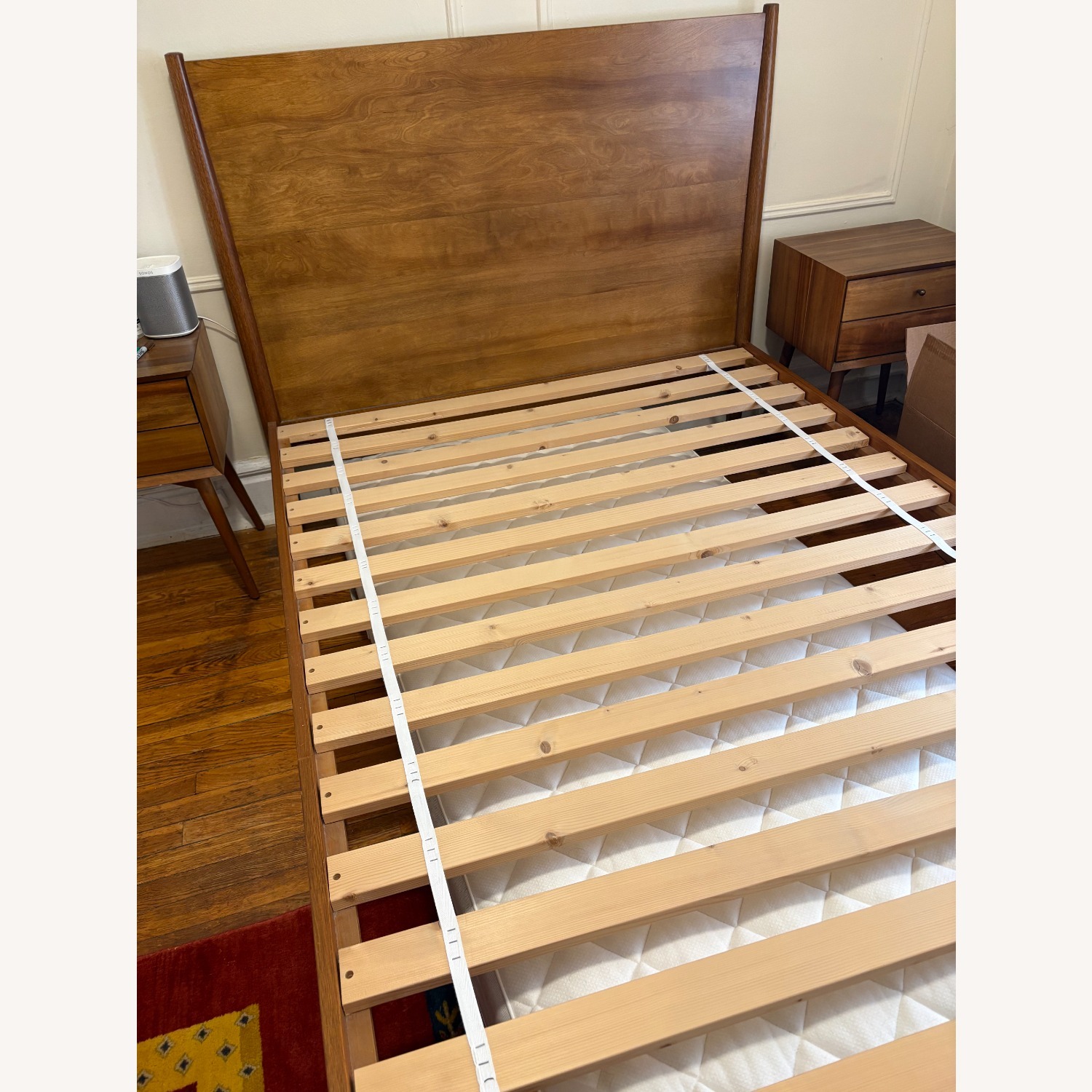 West Elm Mid Century Full Size Bed Frame - image-2