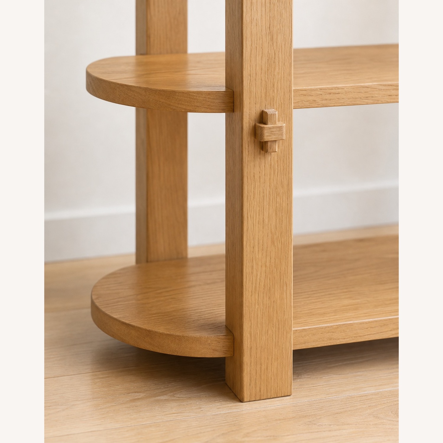 Anthropologie Amber Lewis Solid Oak Bookshelf - image-3