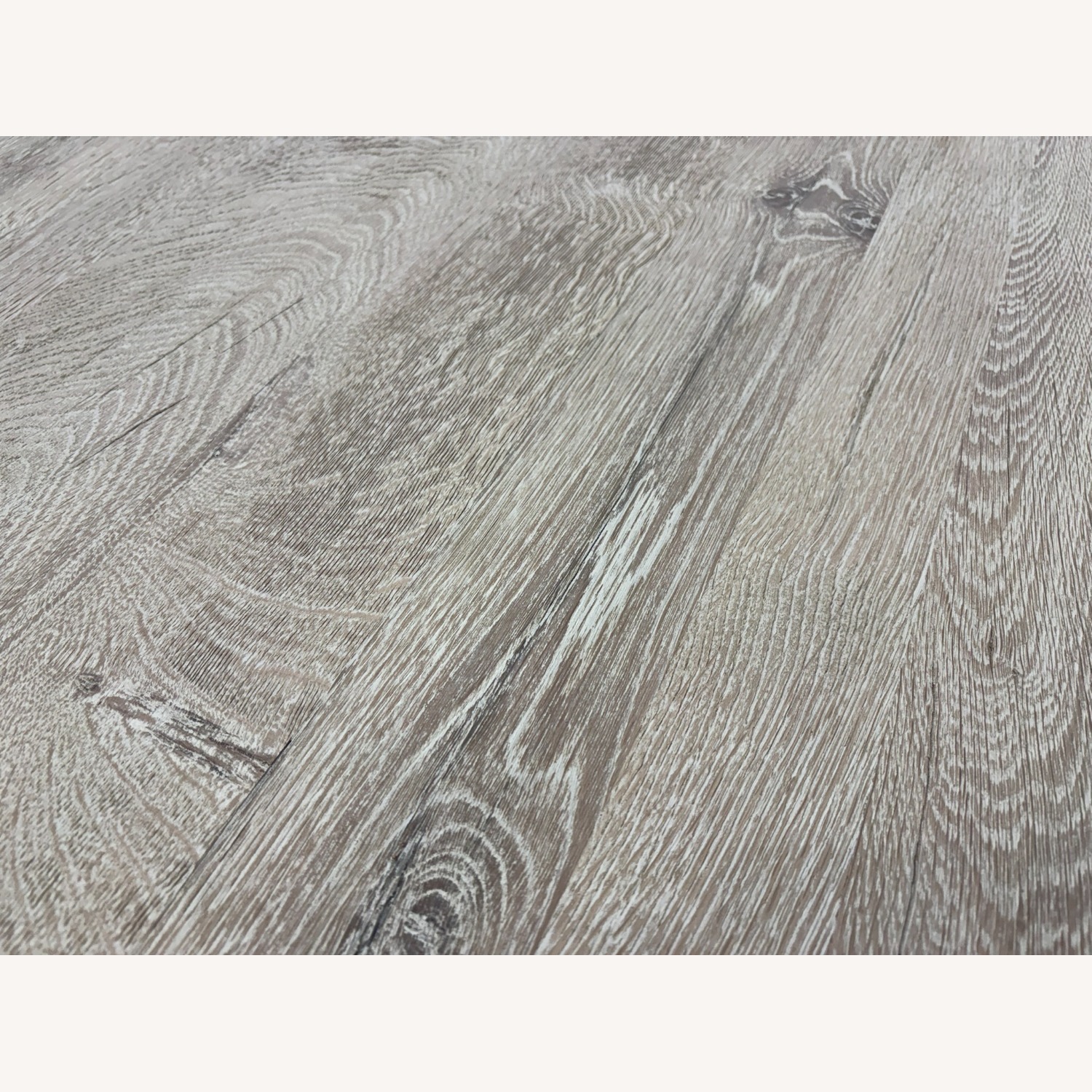Restoration Hardware Reclaimed Oak Reeded Plinth Coffee Table - image-4