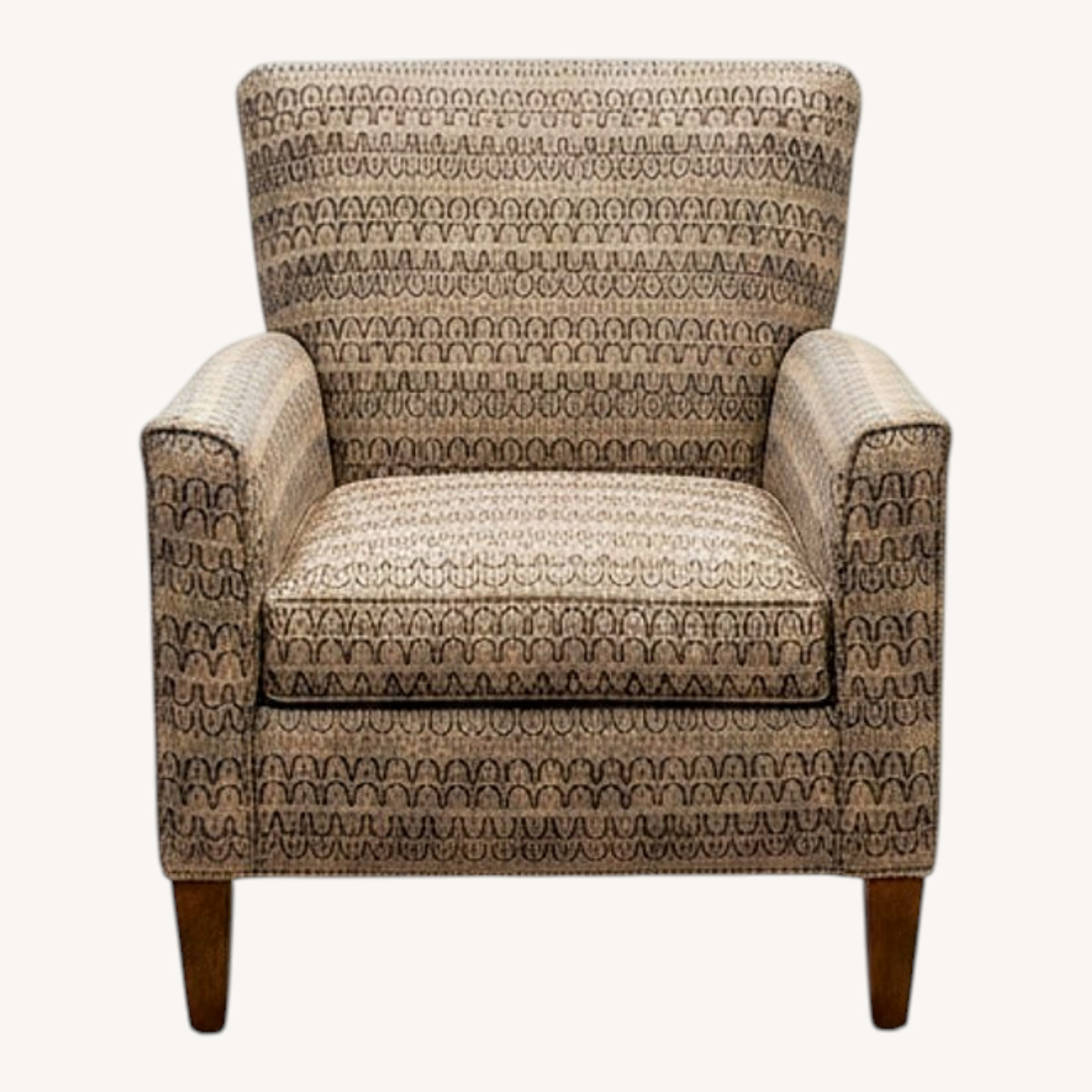 Ethan Allen Fabric Armchairs - image-0