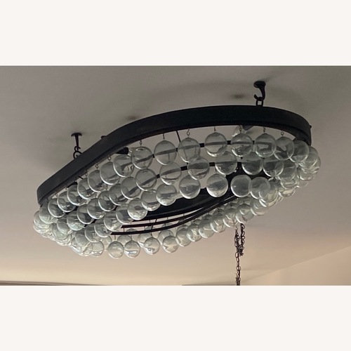 Used Oval Chandelier  for sale on AptDeco