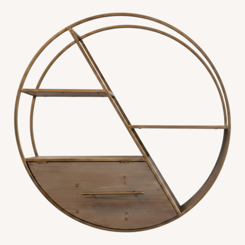 Used Louis Shank Gold Wood Décor for sale on AptDeco
