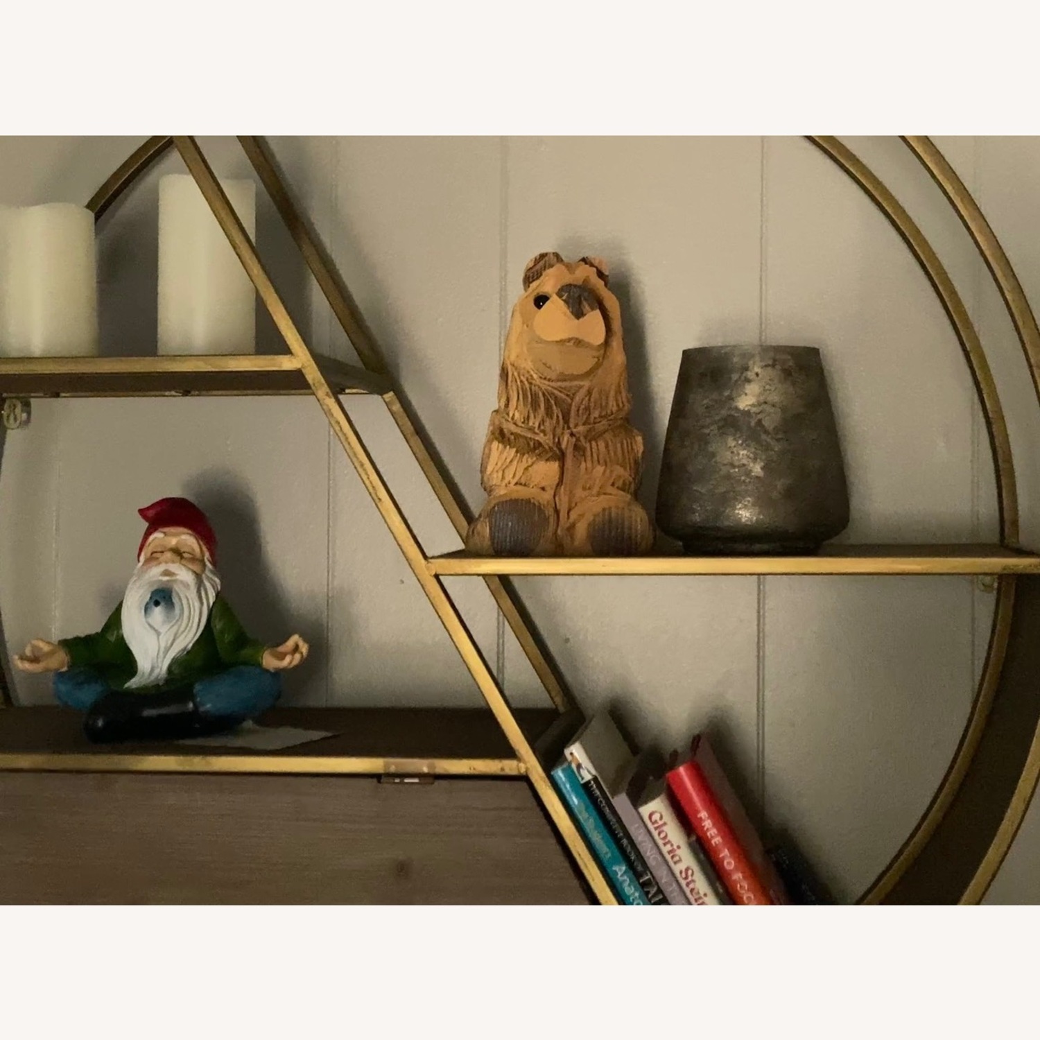 Louis Shank Gold Wood Décor - image-3