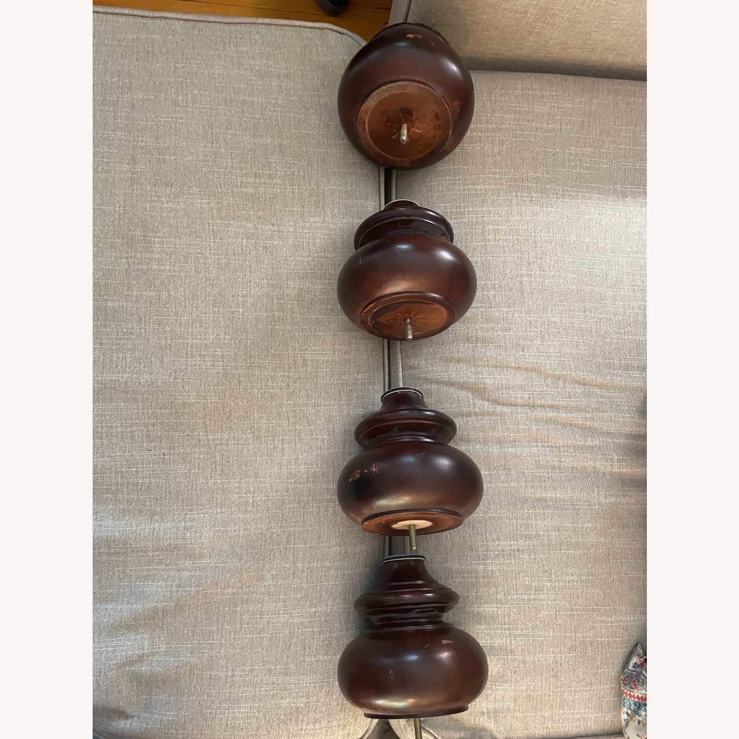 Restoration Hardware Dark Brown Wood Dresser - image-5