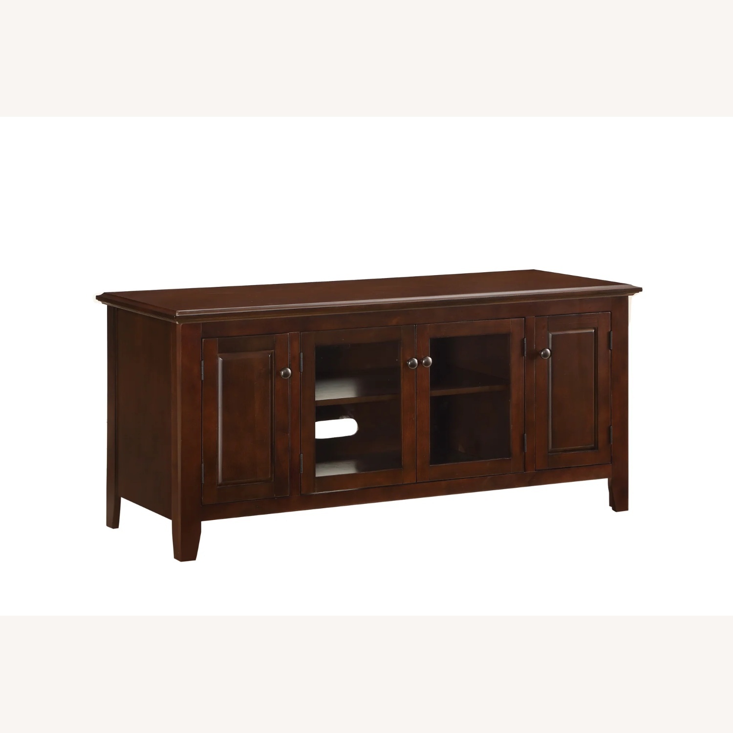 Console TV Stand in Dark cherry  - image-5