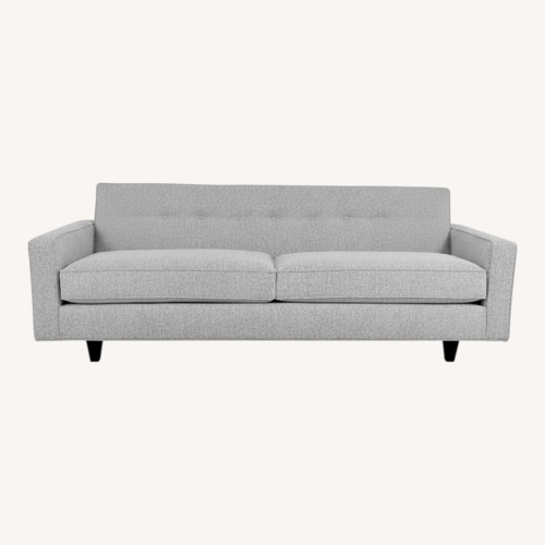 Used Boston Interiors Light Gray Fabric 2 Seater Sofa for sale on AptDeco