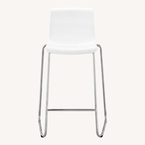 Used IKEA Glenn Designer Marcus Arvonen White Stools for sale on AptDeco