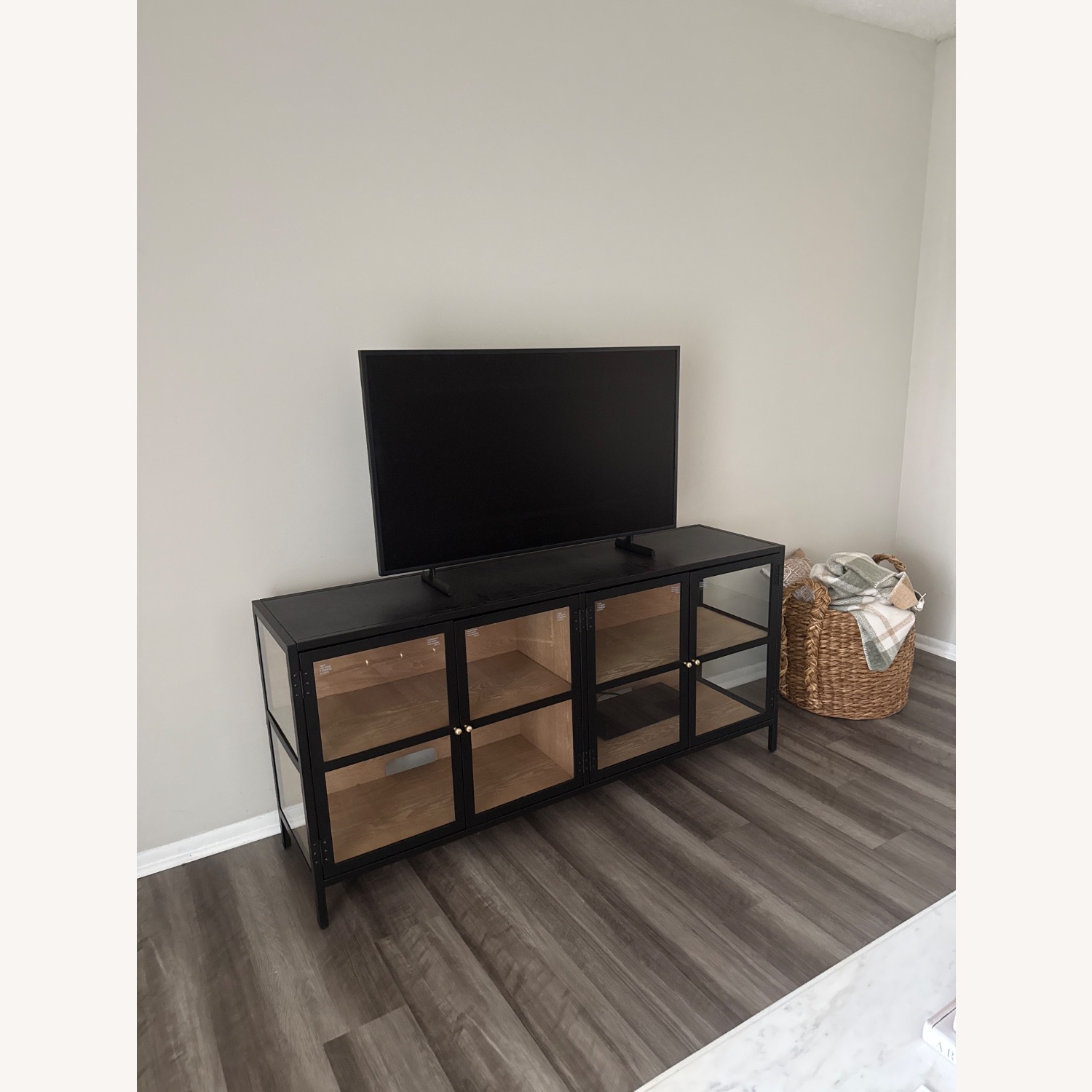 Target Crystal Cove Glass Media Stand - image-2