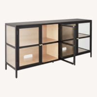 Target Crystal Cove Glass Media Stand